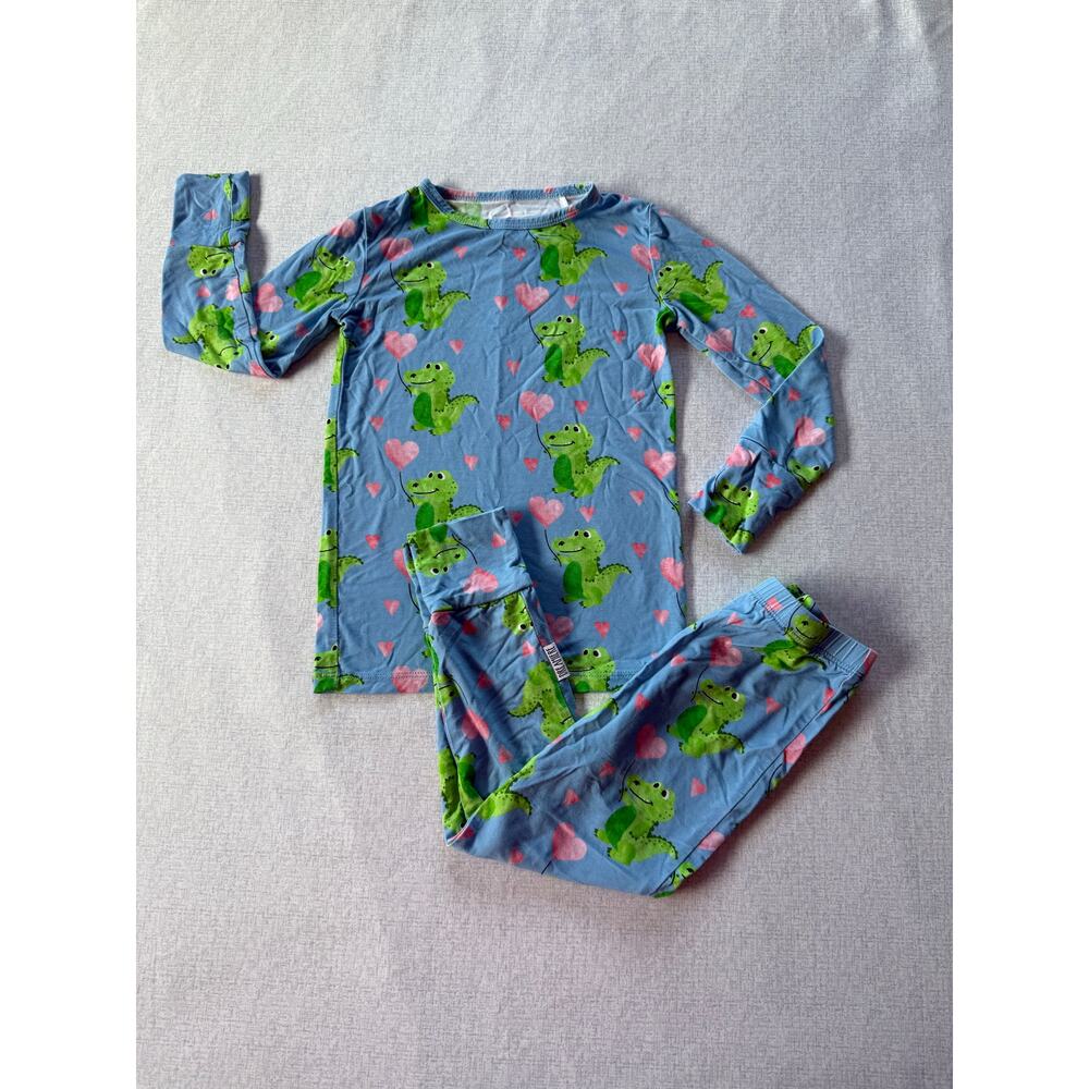 Dreamiere No Gator Love Two Piece Pajama Set Size 4T